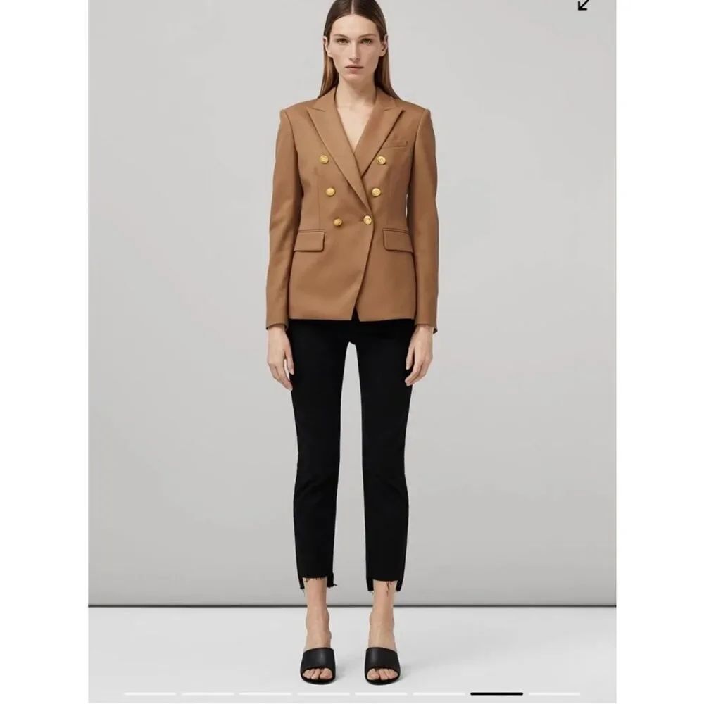 Rag & Bone Wren high rise black denim New size 23